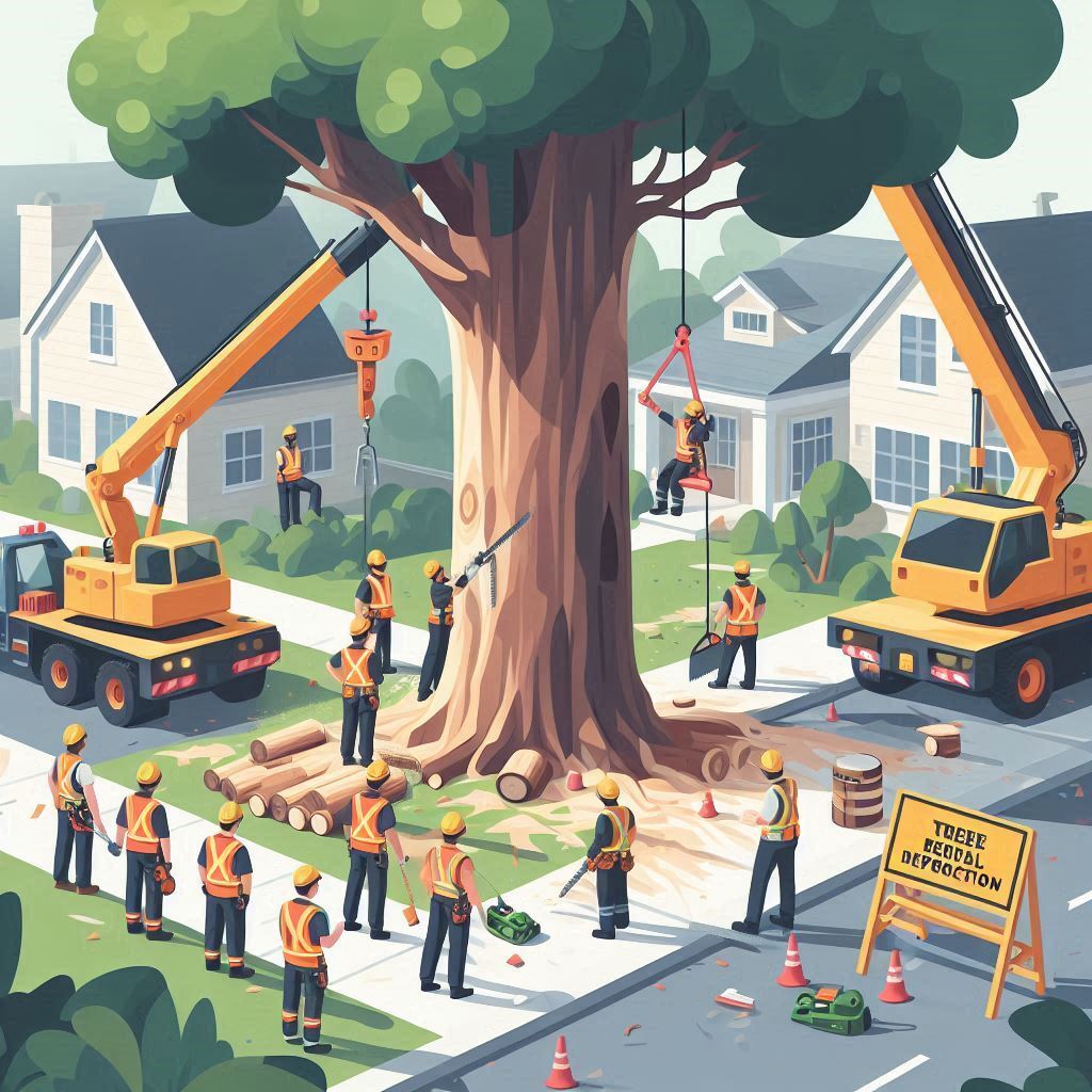 Complete Tree Removal Services Near Me - Roslindale MA